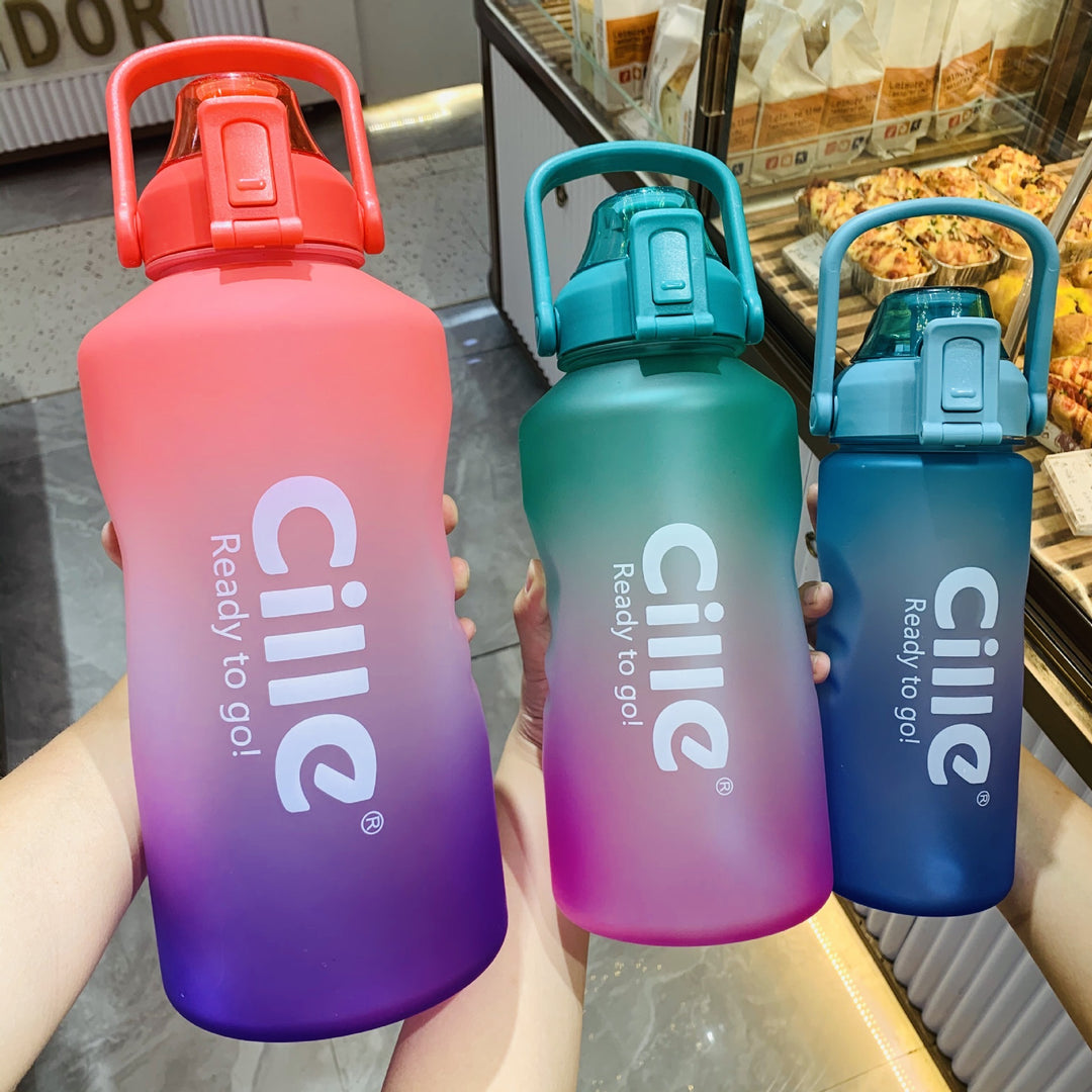 Gradient water bottle